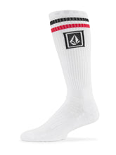 Volcom Ramp Stone Skate Socks - White